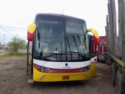 Bus entregado en Tumbes, destino Ecuador.